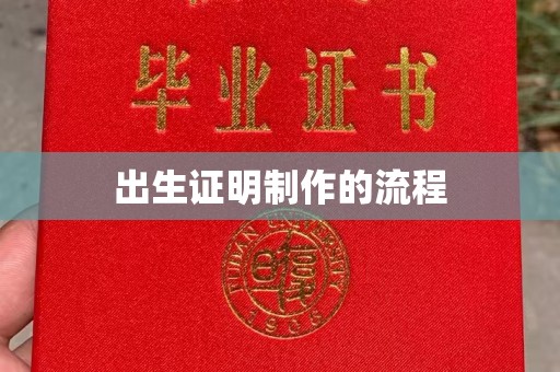四子王旗出生证明制作的流程